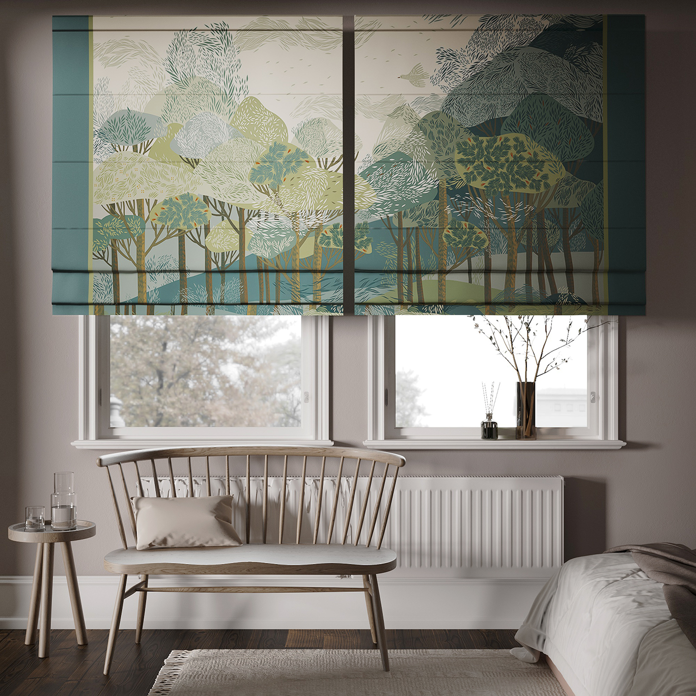 Римская штора Хийси