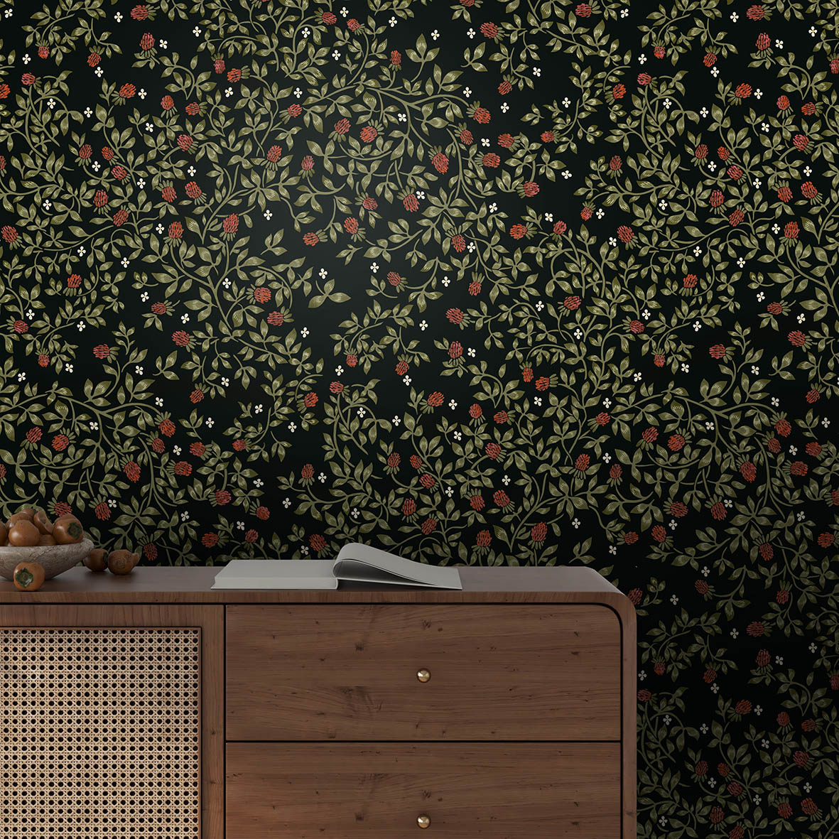 Обои Бобонянь (черный фон)