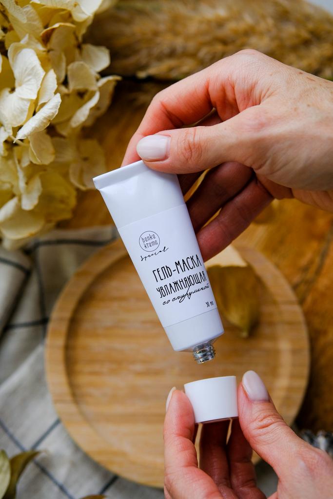 Маска увлажняющая со спирулиной