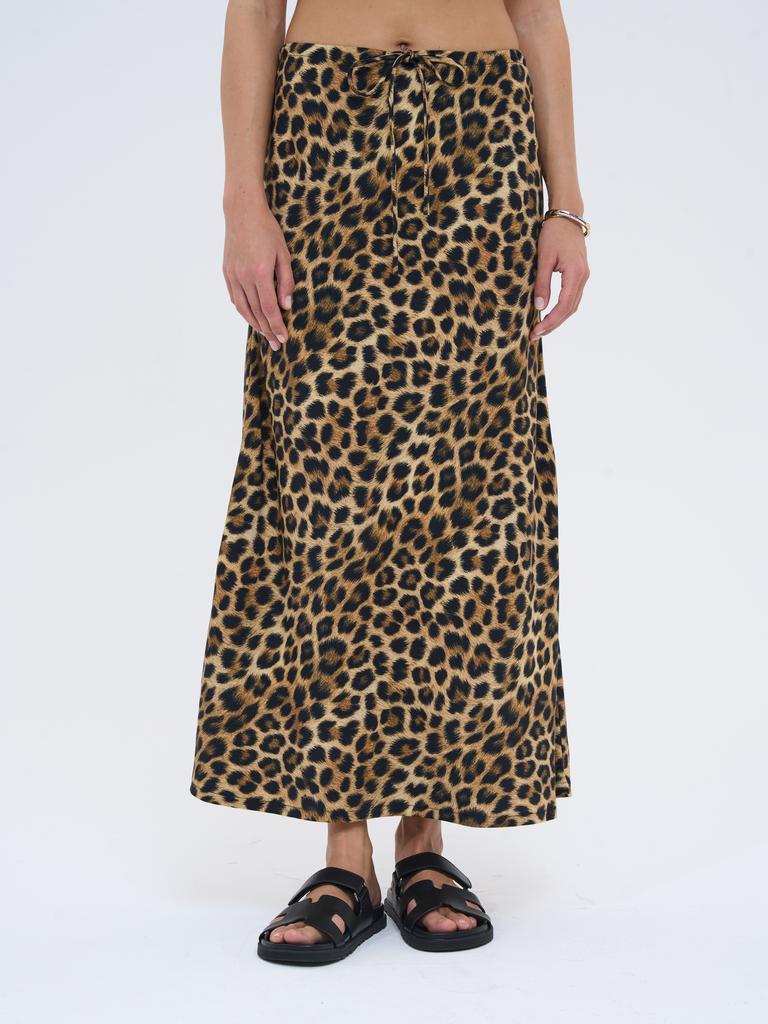 Юбка лео миди