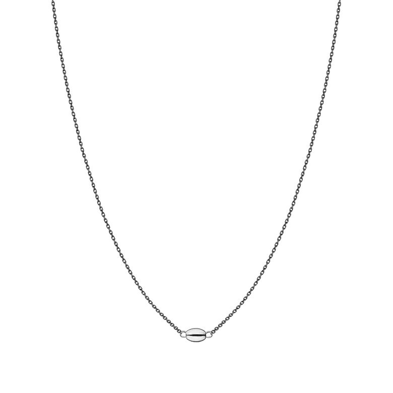 Подвеска "Rice", чернение и родий