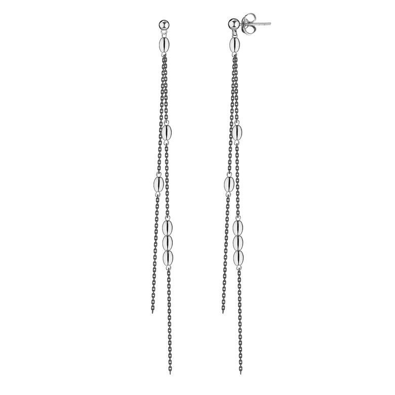 Серьги "Rice" double