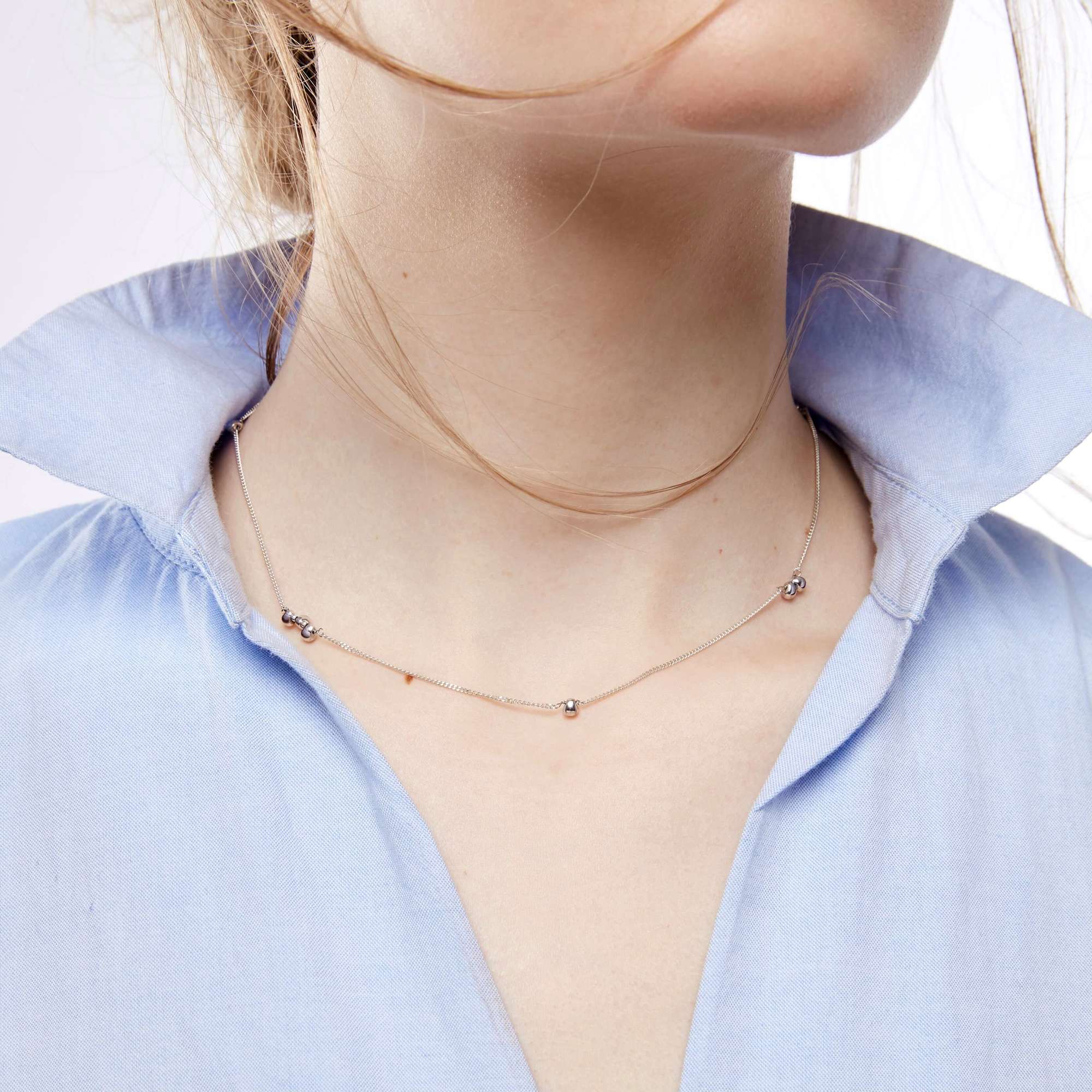 Подвеска "Droplets" с 8ю шариками