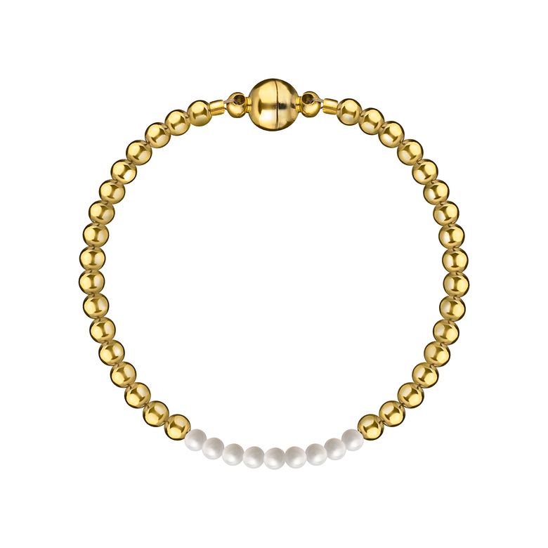 Браслет "Similarity" золотой гематит