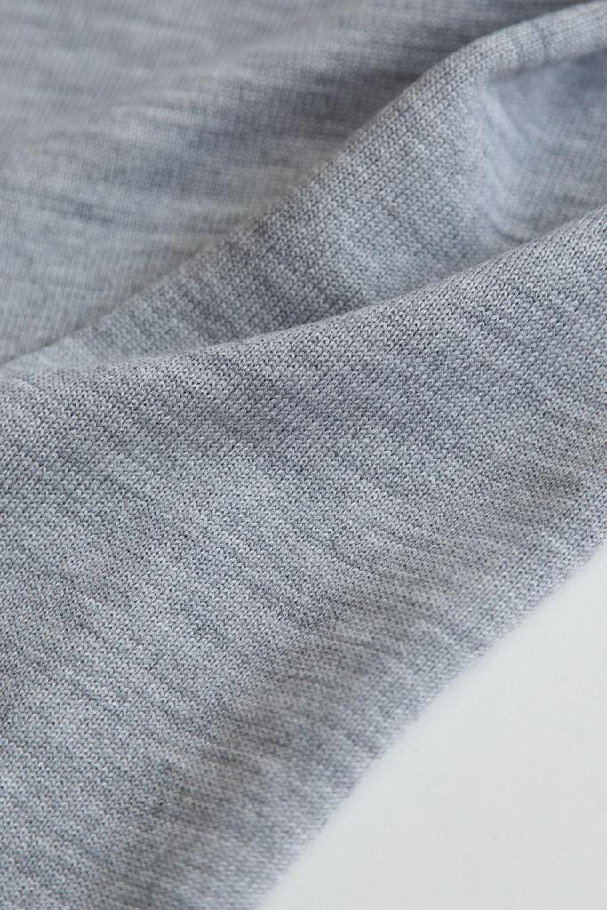 Меринос серый меланж, ширина 97 см