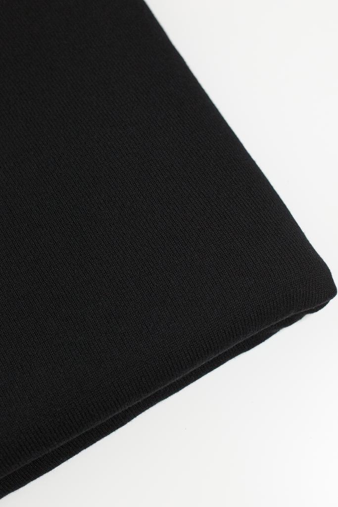 Меринос черный, ширина 125 см (отрез 1,73 м)