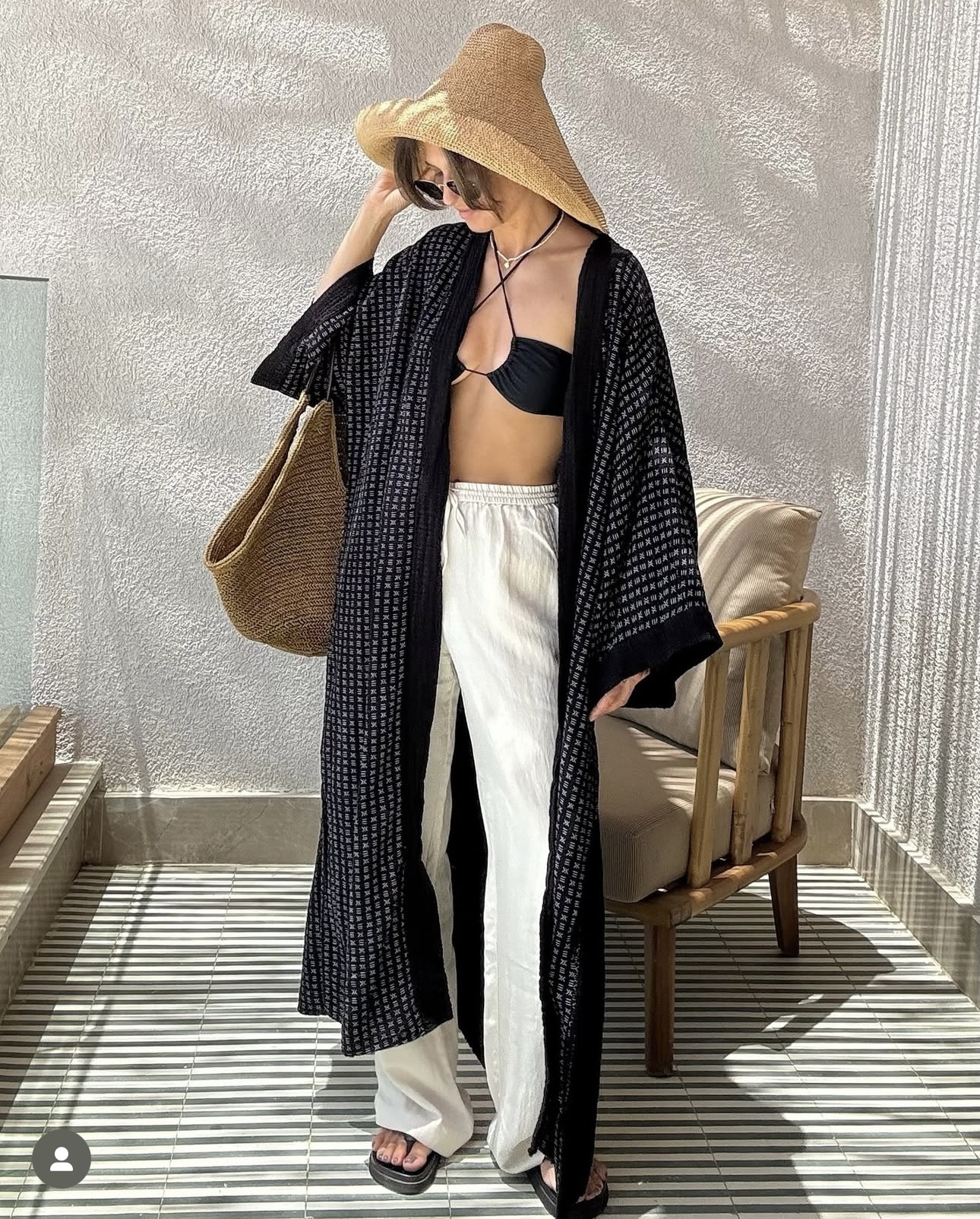 Kimono Etnica black