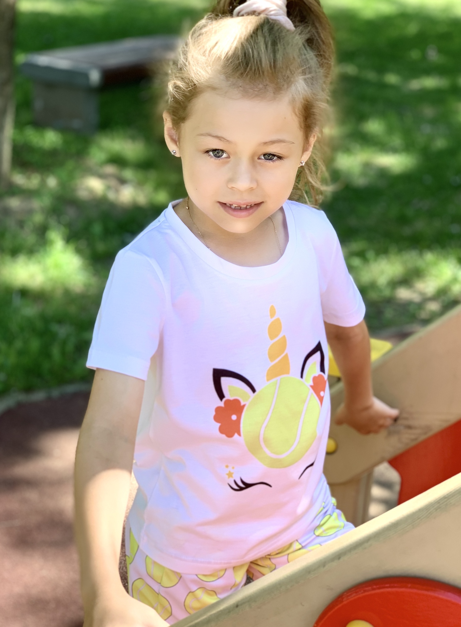 Футболка «Единорожка» белая