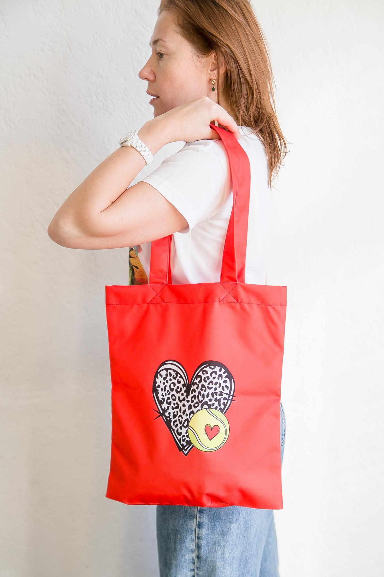 Сумка-шопер «сердце»