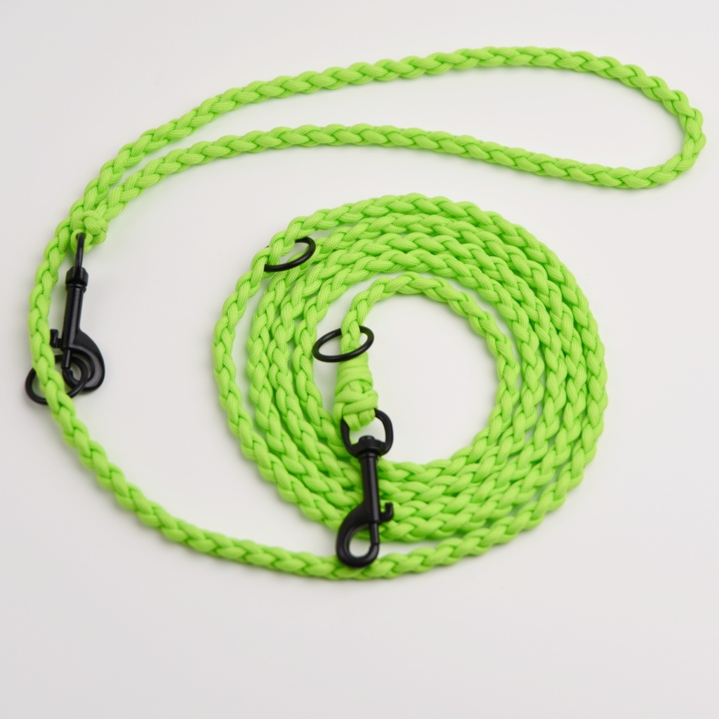 Поводок-перестежка Неоновый 1.5 - 3 м