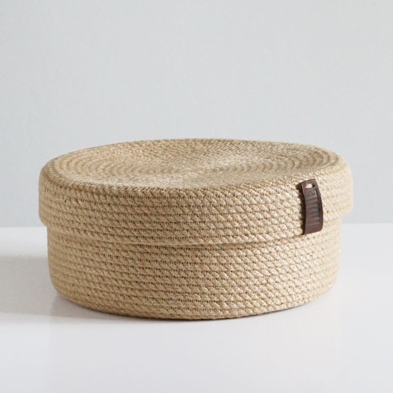 Корзина с крышкой 25х10