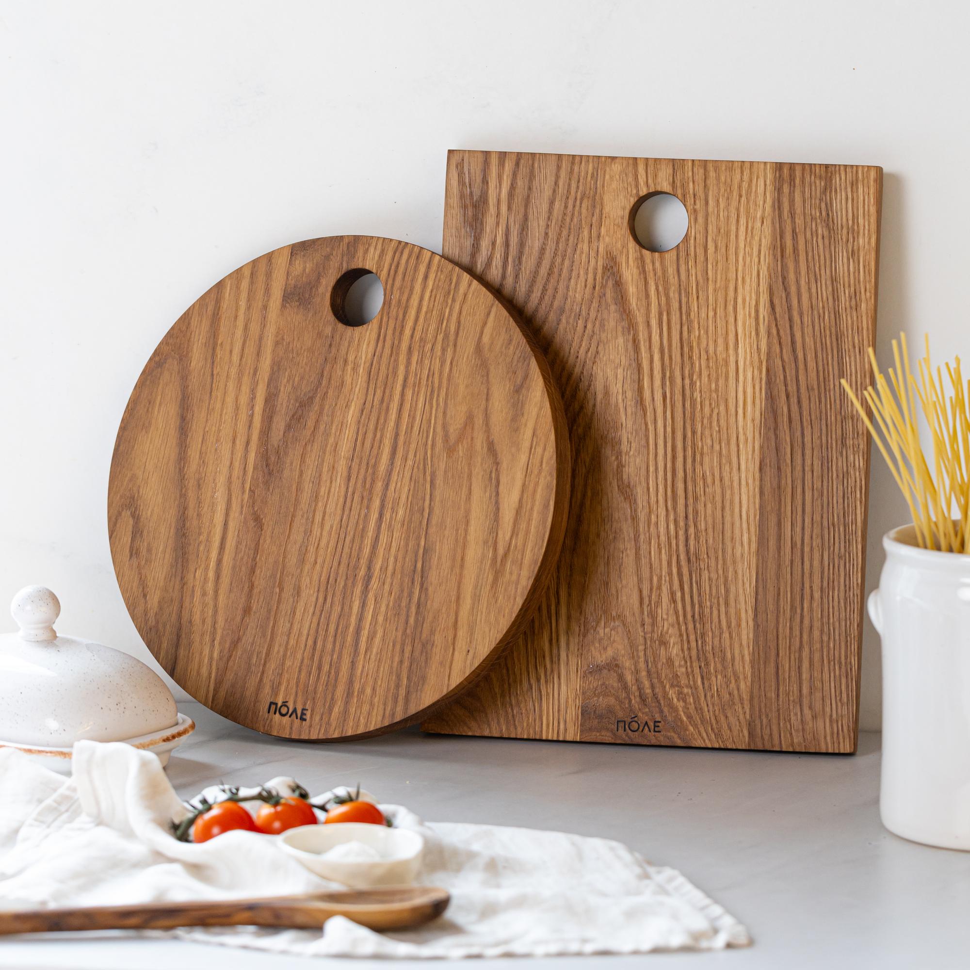 Набор дубовых досок без ручки