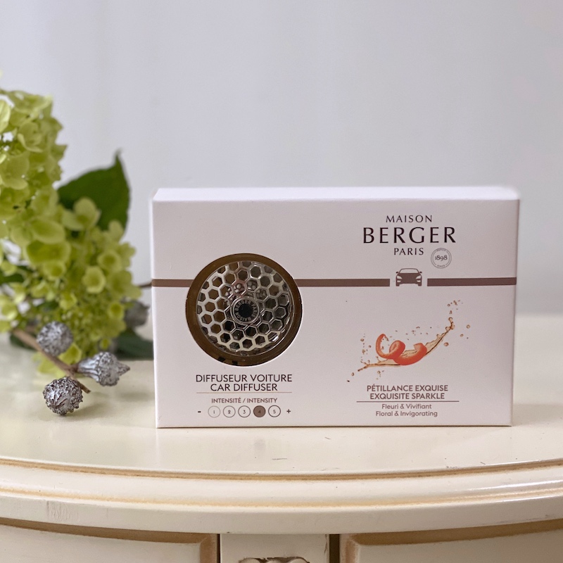 Автодиффузор-клипса Maison Berge с ароматом Брызги Шампанского