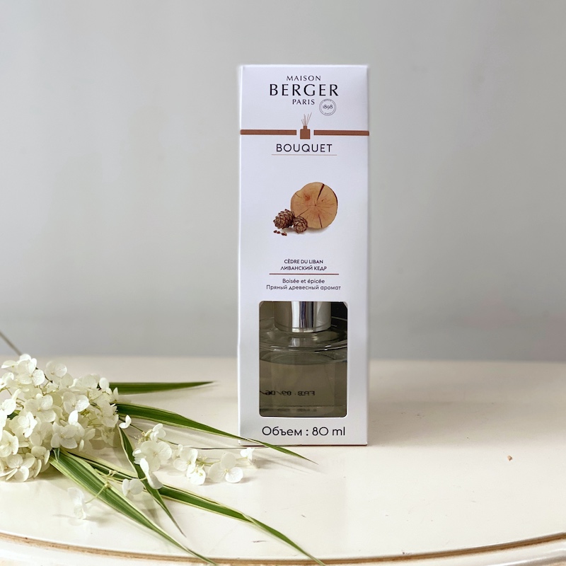 Аромадиффузор Maison Berge Ливанский кедр 80 мл.