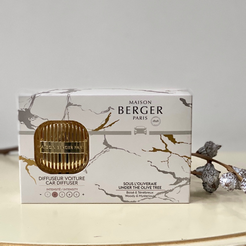 Автодиффузор-клипса Maison Berge "Оливковый венок"