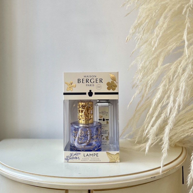Набор Лампа Берже фиалковая мини и аромат Лолита Лемпика 250мл