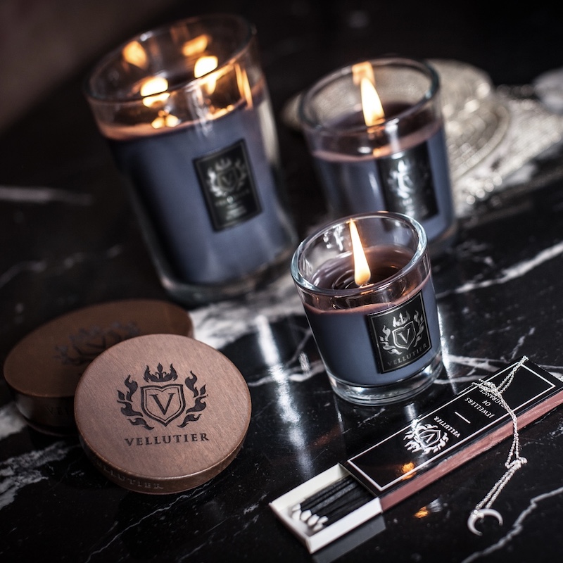Ароматическая свеча Vellutier «Ночные желания»