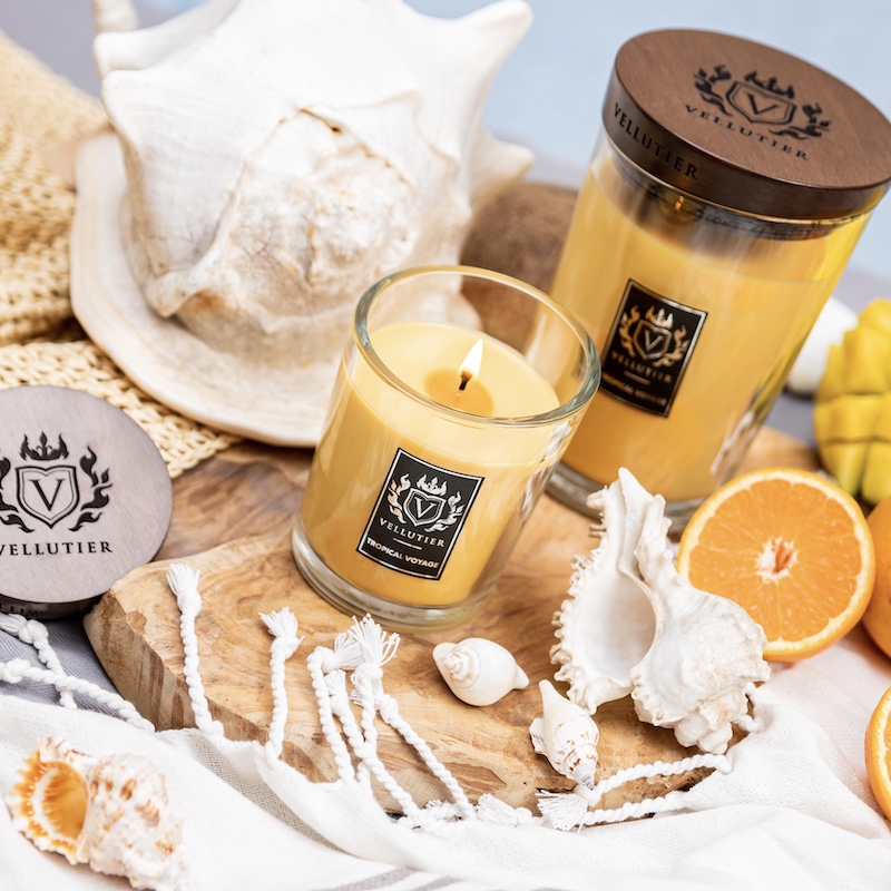 Ароматическая свеча Vellutier «Тропическое путешествие»