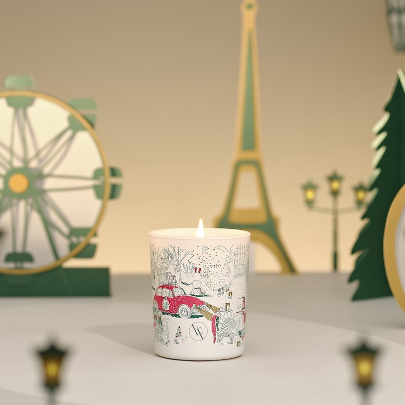 Ароматическая свеча BLF "Новый год в саду" 180 гр.