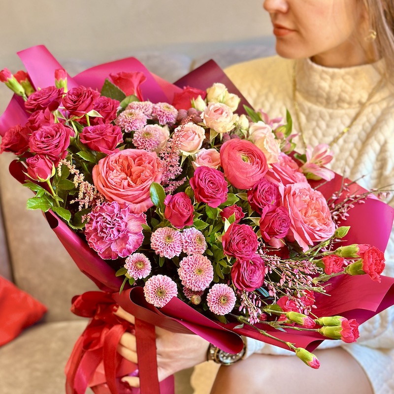 Букет цветов "Истинная любовь"