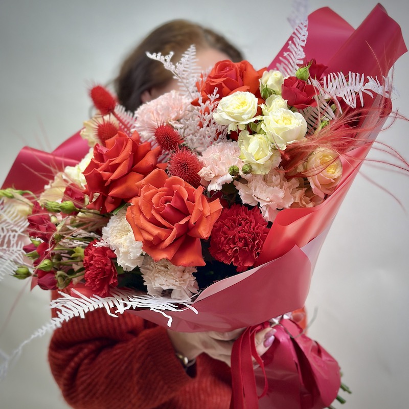 Букет цветов "Пасодобль"