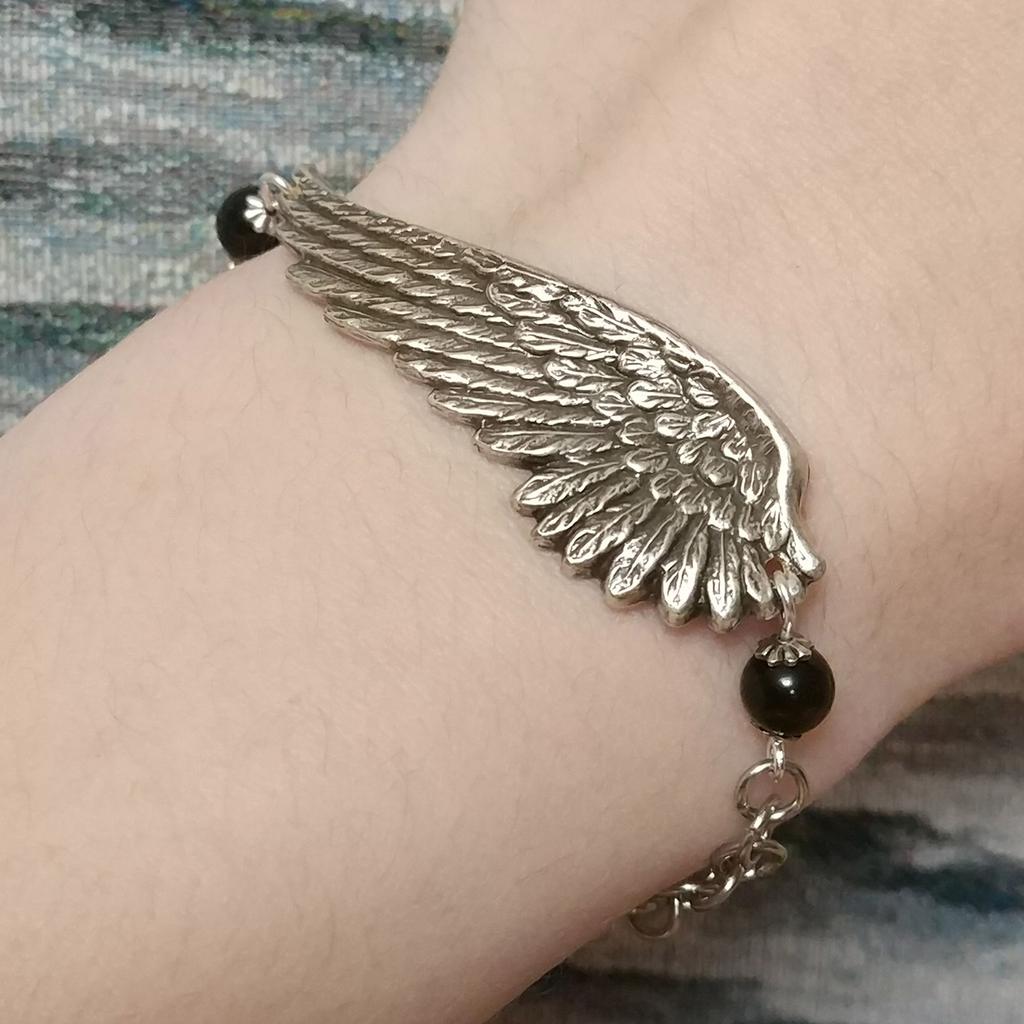 Браслет "Юнис" Черный оникс