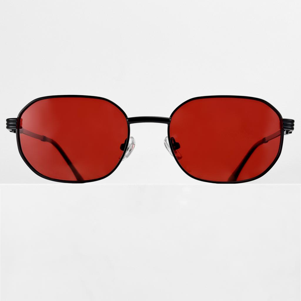 Красные солнцезащитные очки