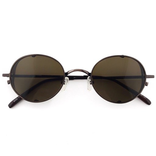 Солнцезащитные ретро круглые очки