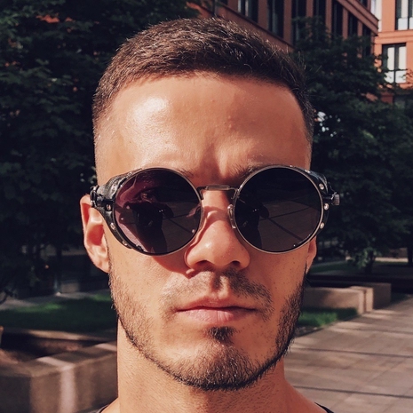 Очки солнцезащитные мужские с шорой