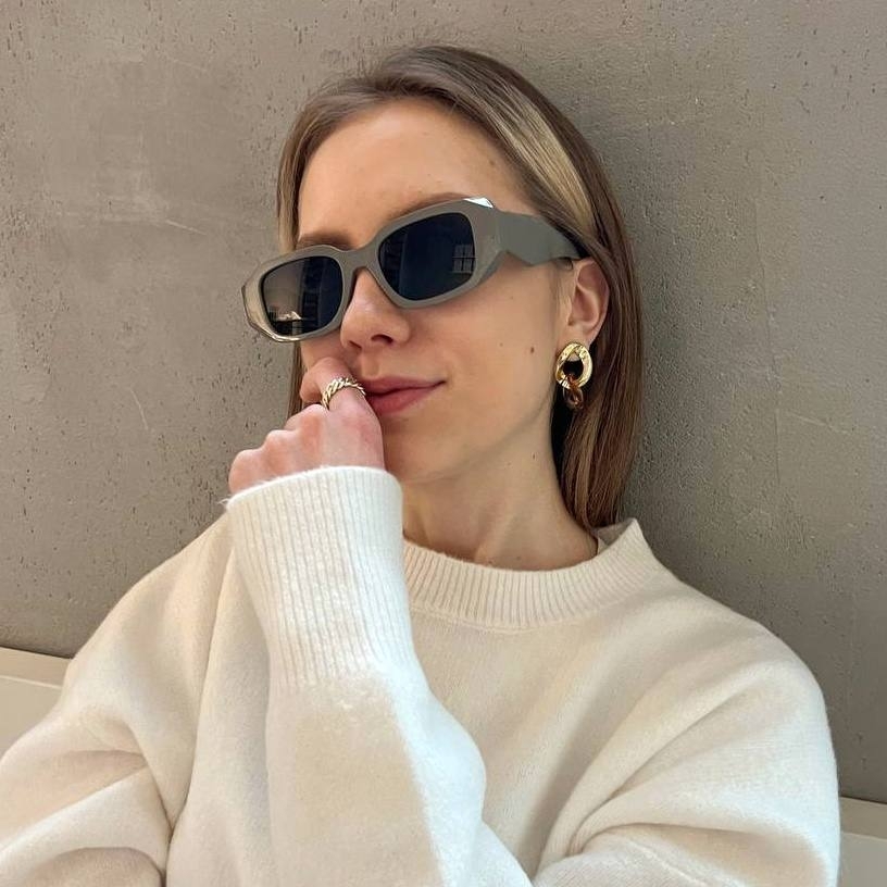 Модные очки с гранями 2022 года