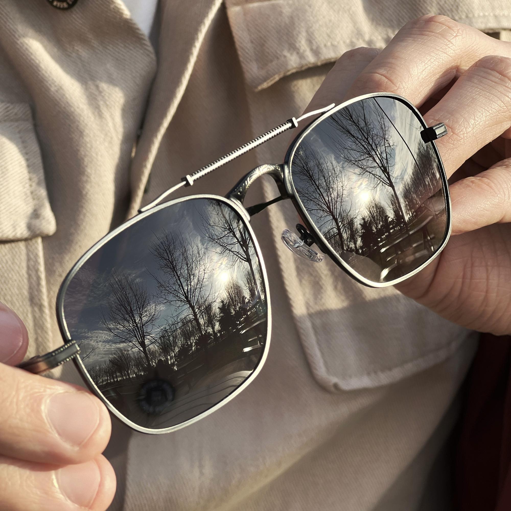 Очки авиаторы пилот солнцезащитные