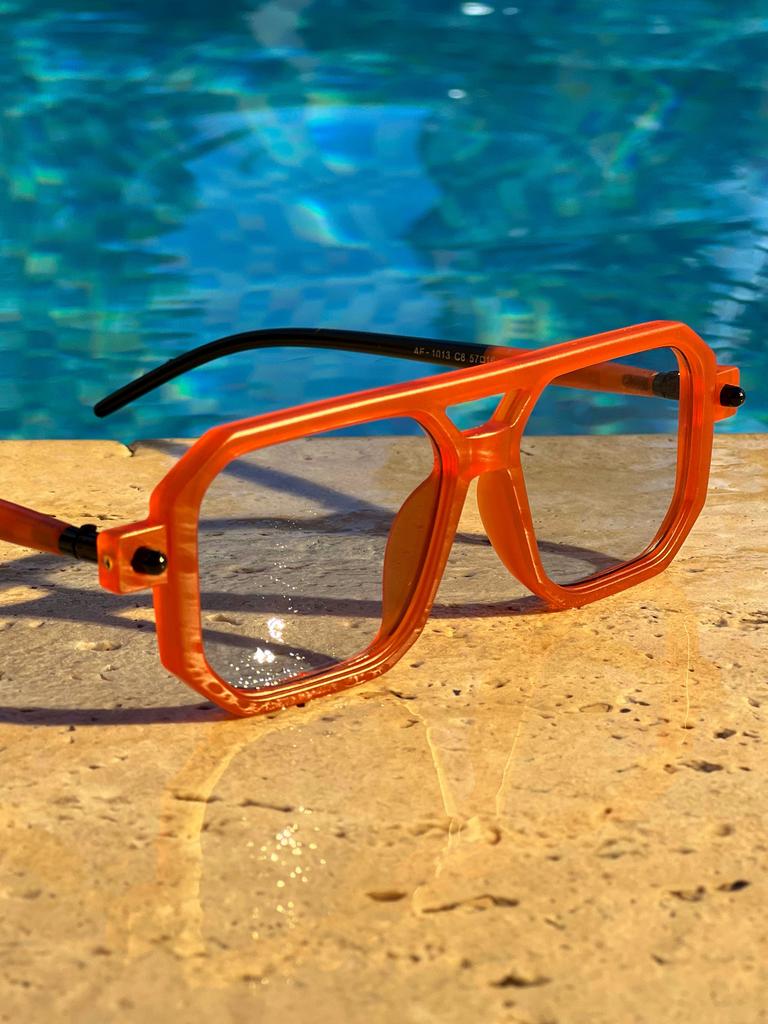 Оранжевые очки