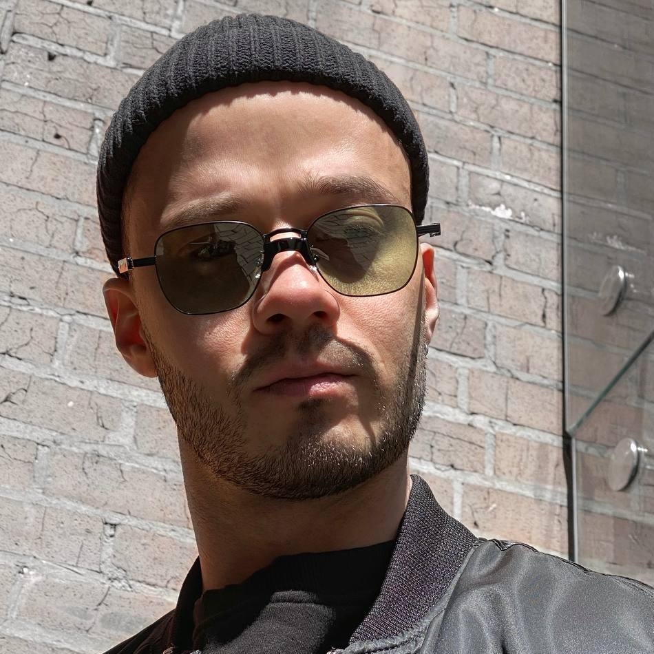 Зеленые очки мужские