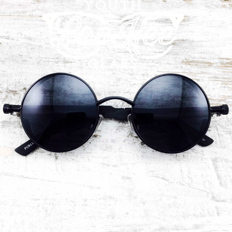 Круглые очки с шорами купить стимпанк