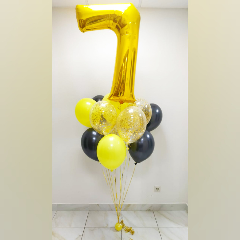 Букет с Цифрой 7