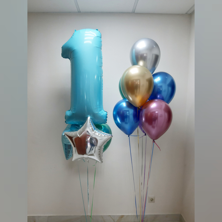 Букет из шаров 1 годик
