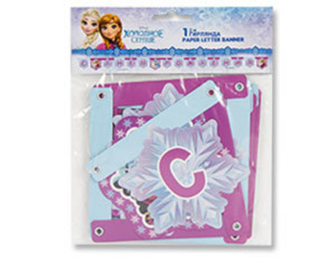 Гирл-буквы С ДР Frozen Сев Сияние 2,0м/Р