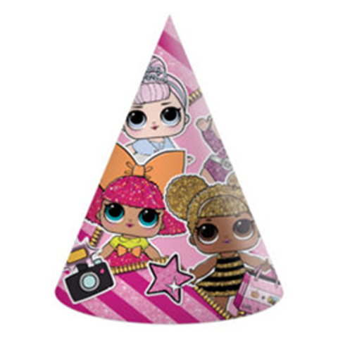 Колпак Куклы ЛОЛ 6шт/P