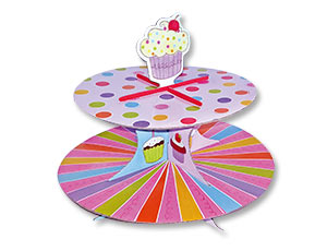 Стойка д/кексов 2 яруса Сладкий Праздн/G