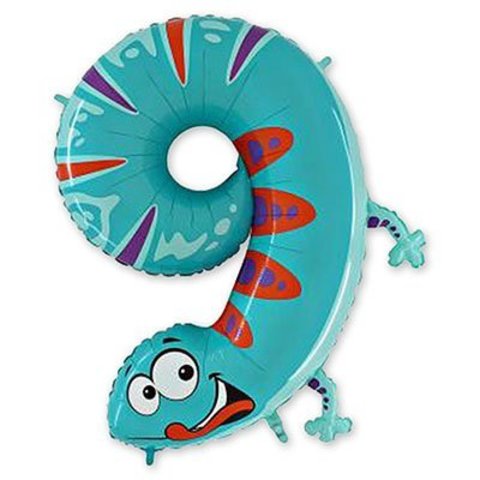 Г ЦИФРА 9 36" Ящерица