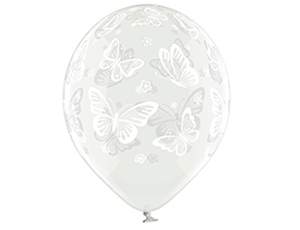 Шелкография кристалл 14" Бабочки