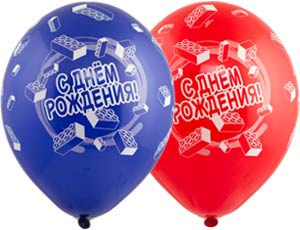 Шелкография пастель 14" С ДР Лего