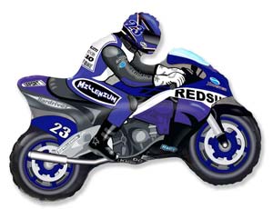 Ф ФИГУРА/11 Мотоциклист синий/FM