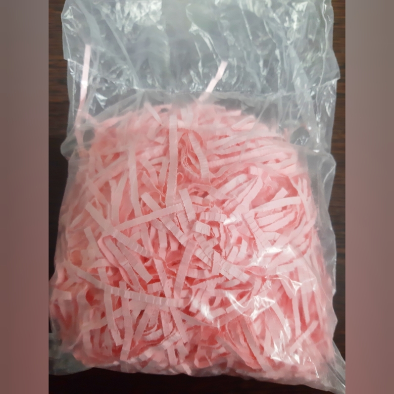 Наполнитель бумажный д подарков 50 гр роз