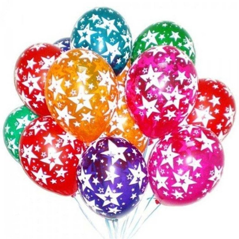 Шелкография кристалл 14" Звезды Большие