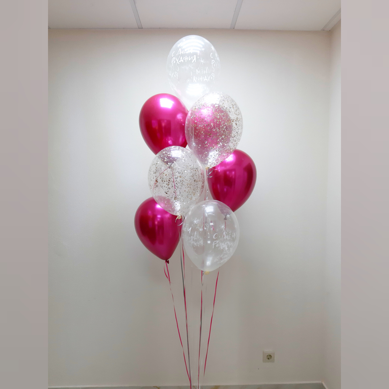 Букет из 9 шаров