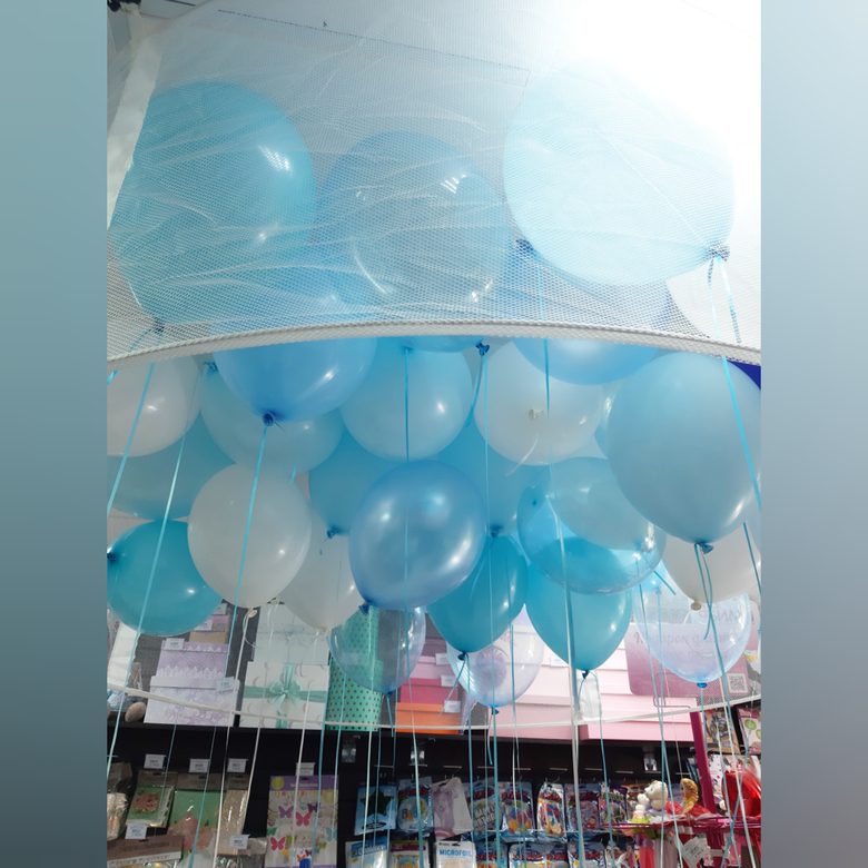 50 шаров на потолок