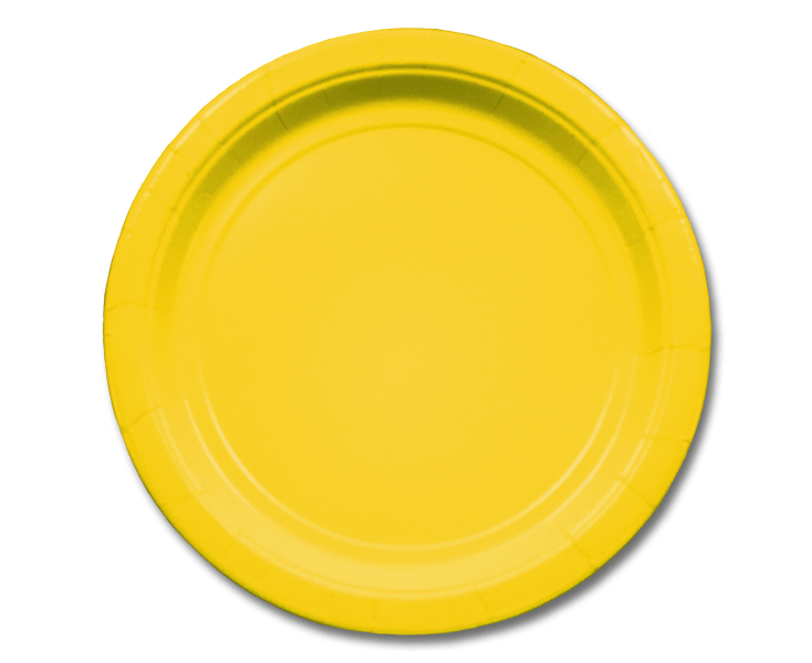Тарелка Yellow Sunshine 17см 8шт/A