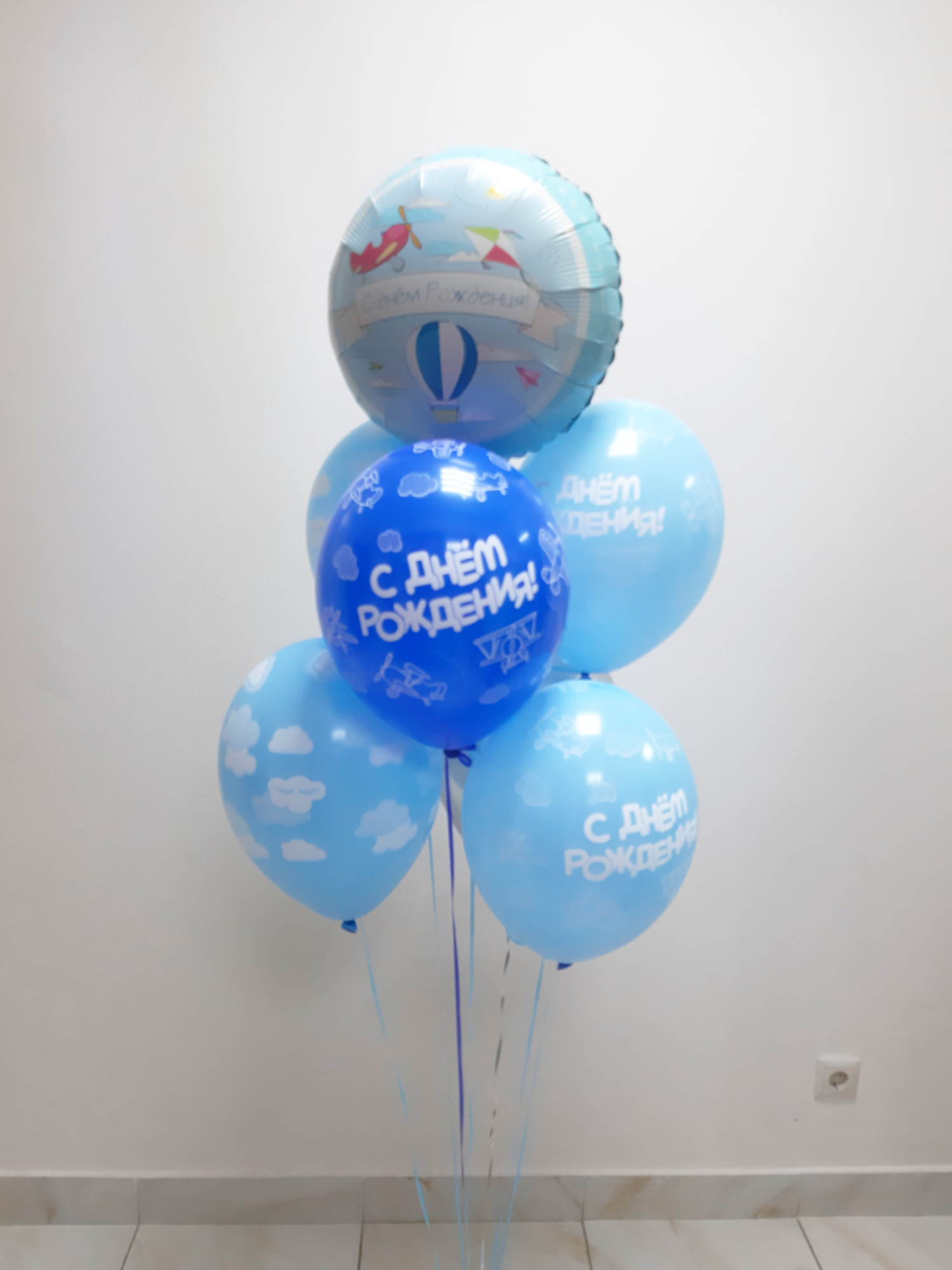 Букет с самолетами