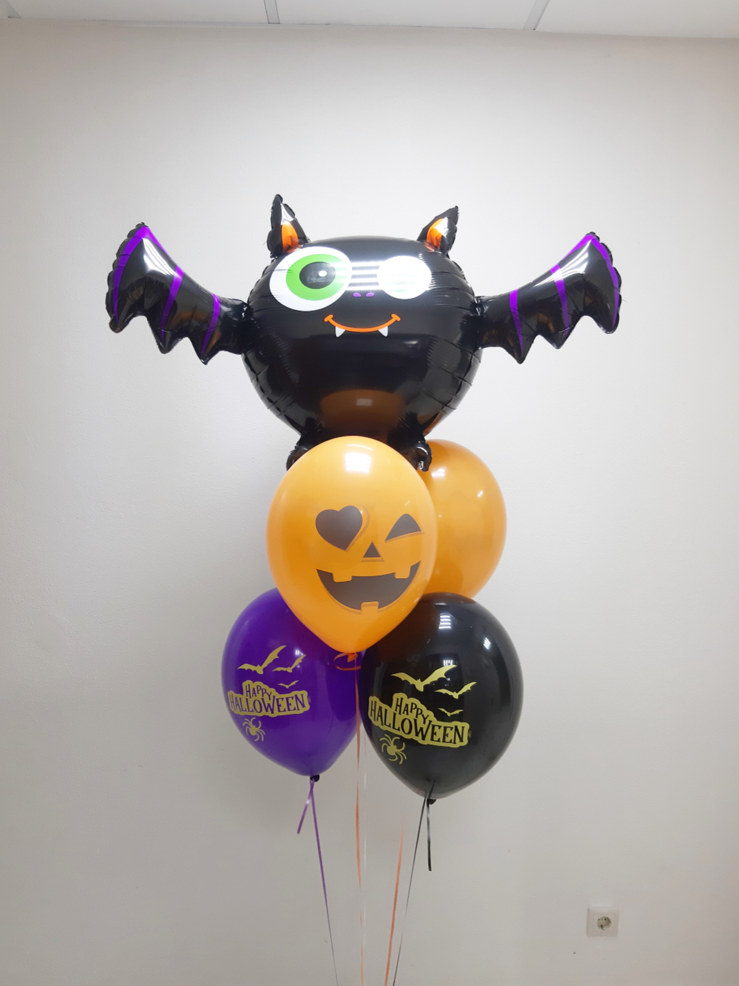 Букет с Мышкой и 6 шаров